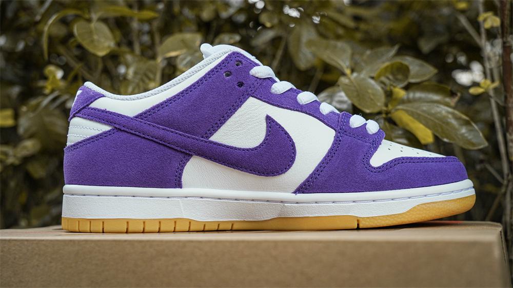 PK GOD Nike Dunk Low Pro ISO Orange Label Court Purple RETAIL MATERIALS READY TO SHIP